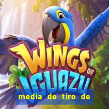 media de tiro de meta por jogo